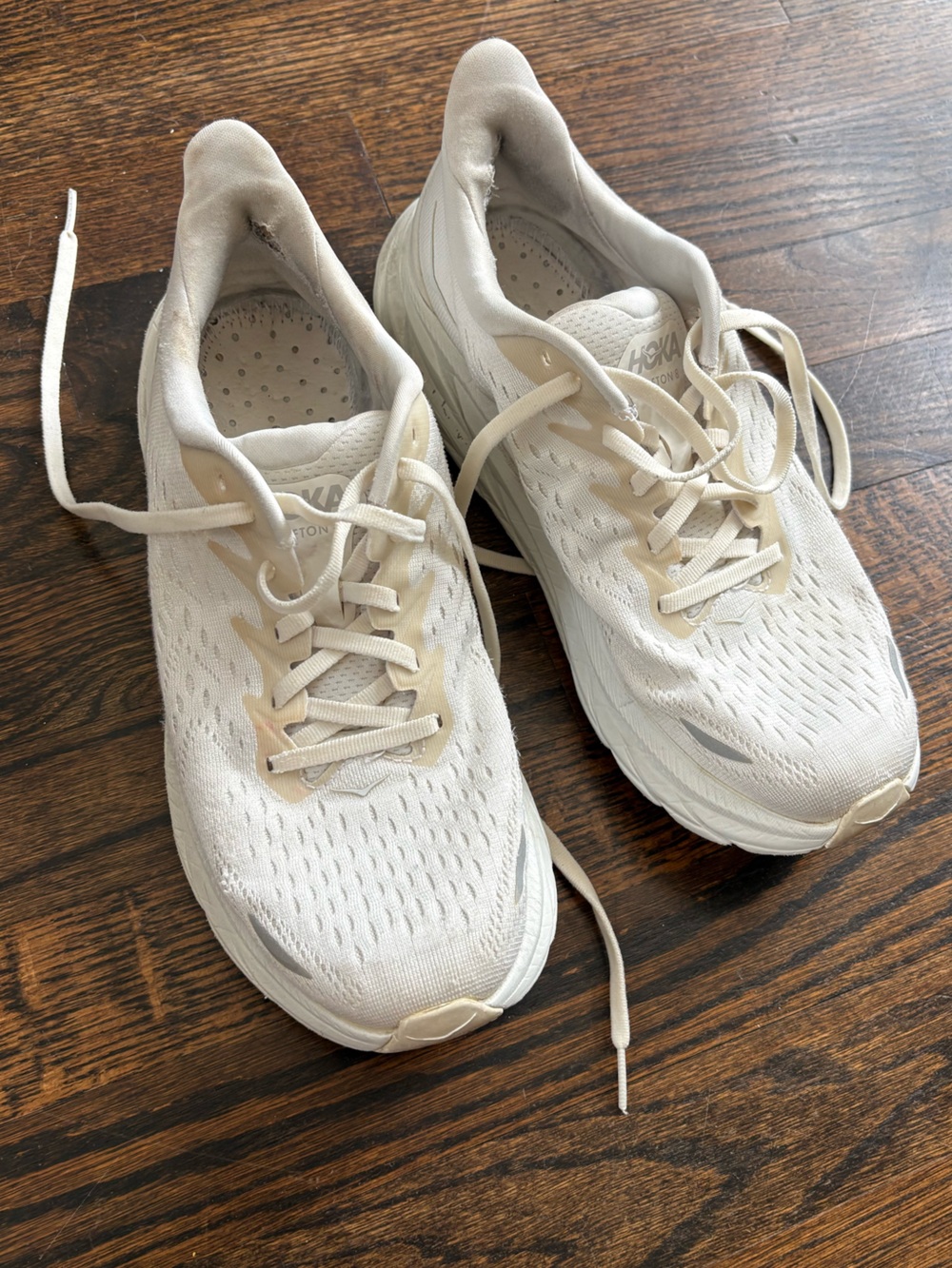 Hoka White Clifton Women’s Size 9.5